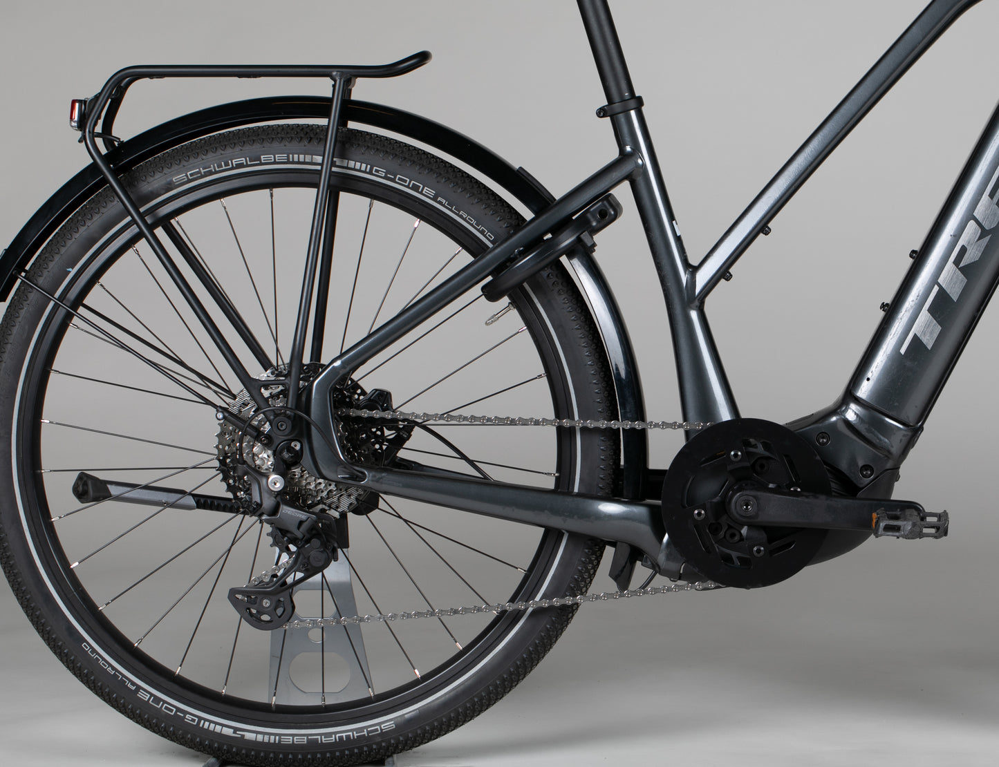 Trek Allant+ 7 Stagger - käytetty sähköpyörä 165-175 cm ajajalle