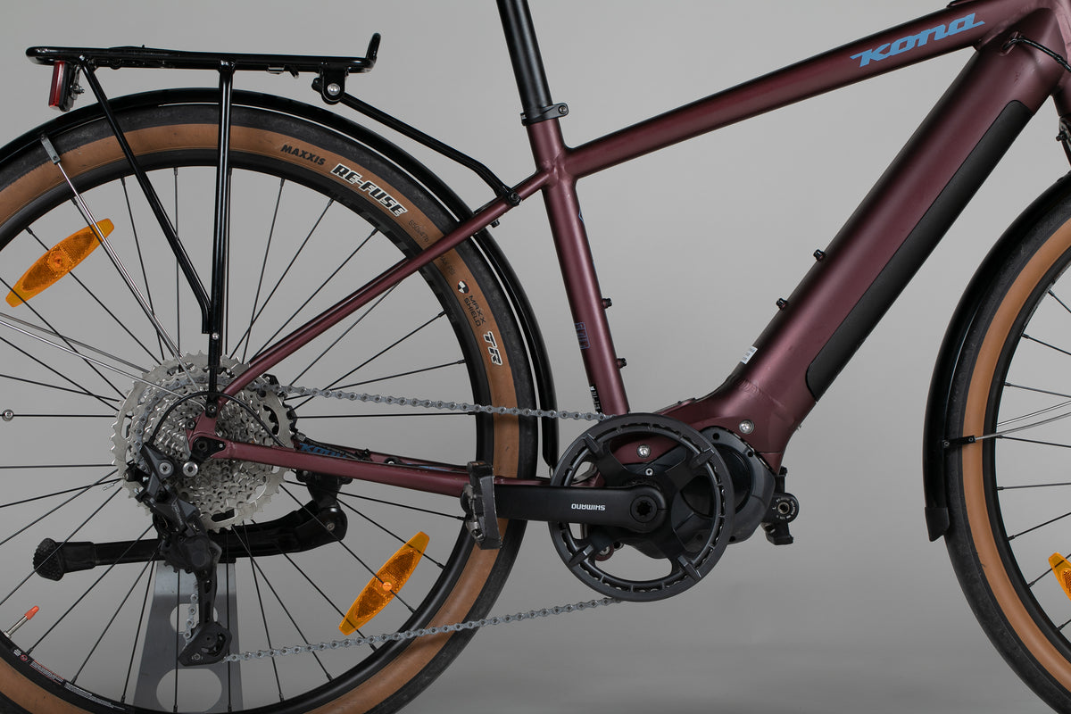 Kona Dew-E Dl - käytetty sähköpyörä 158-171 cm ajajalle