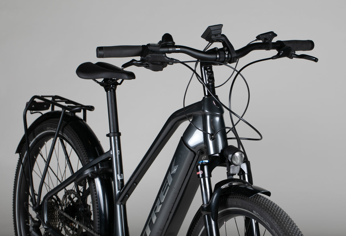 Trek Allant+ 7 Stagger - käytetty sähköpyörä 165-175 cm ajajalle