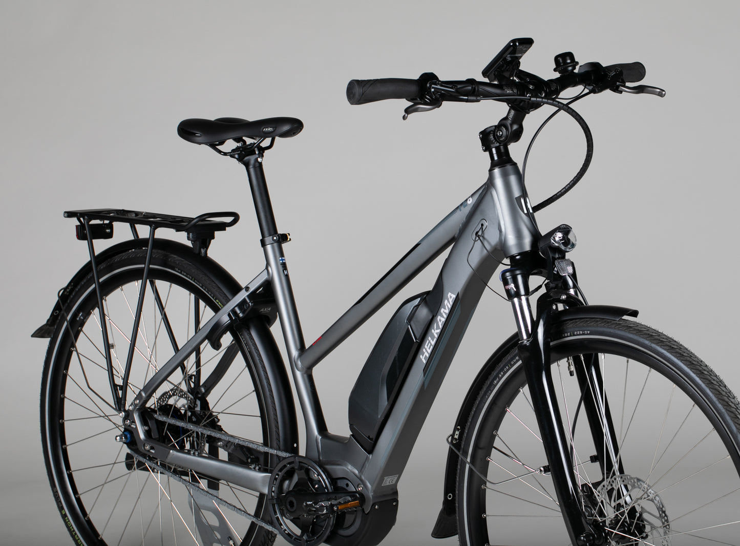 Helkama TE8L 8sp 28” - käytetty sähköpyörä 150-170 cm ajajalle