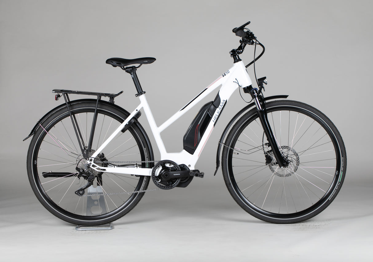 Helkama SE10 10sp 28” - käytetty sähköpyörä 150-170 cm ajajalle