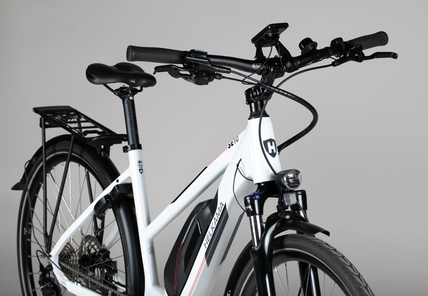 Helkama SE10 10sp 28” - käytetty sähköpyörä 150-170 cm ajajalle