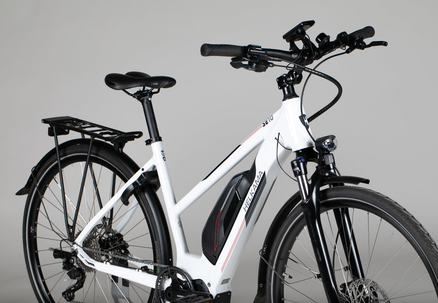 Helkama SE10 10sp 28” - käytetty sähköpyörä 150-170 cm ajajalle