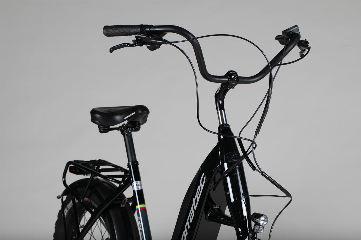 Corratec Life S Cross P5 - käytetty sähköpyörä 150-200 cm ajajalle