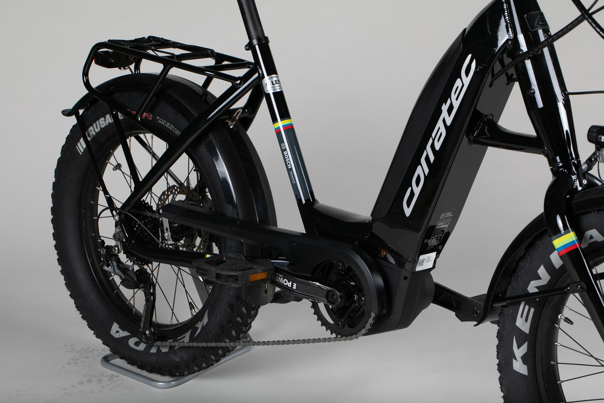 Corratec Life S Cross P5 - käytetty sähköpyörä 150-200 cm ajajalle