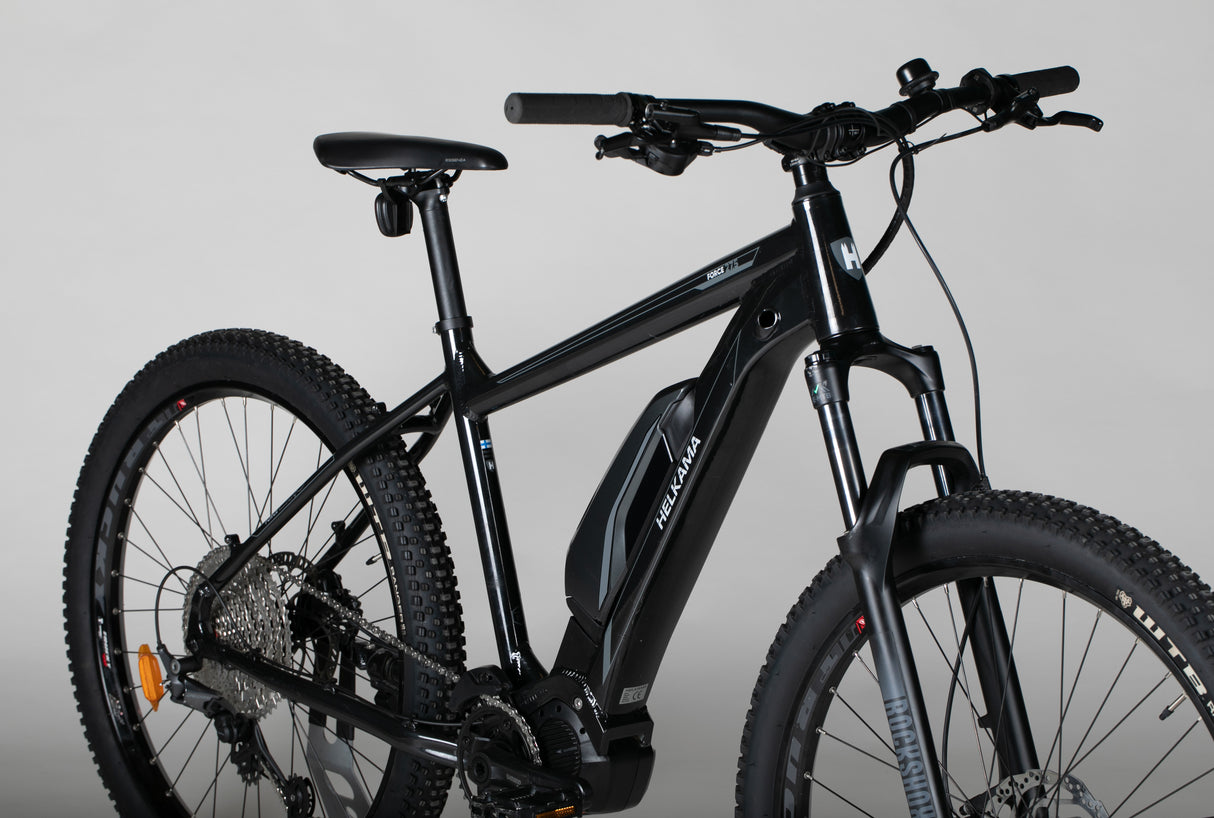 Helkama Force 27.5” 12sp - käytetty sähköpyörä 170–190 cm ajajalle