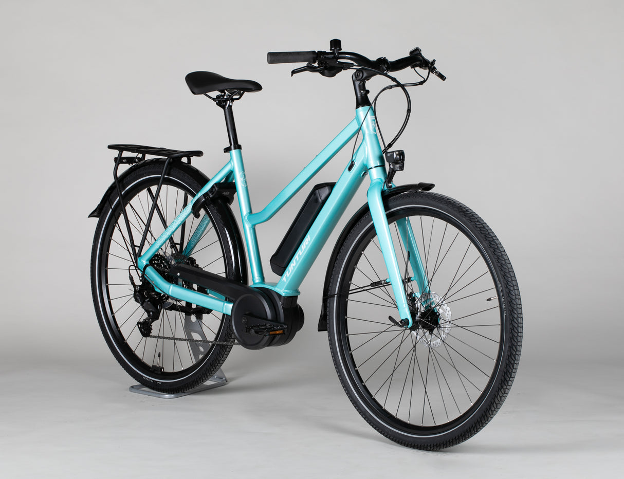 Tunturi Puro - käytetty sähköpyörä 160–170 cm ajajalle