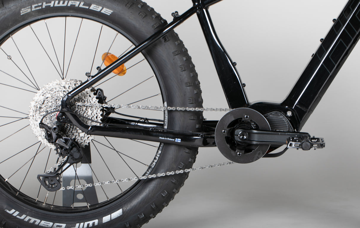 Helkama FE12 12sp - käytetty sähköpyörä 160–180 cm ajajalle