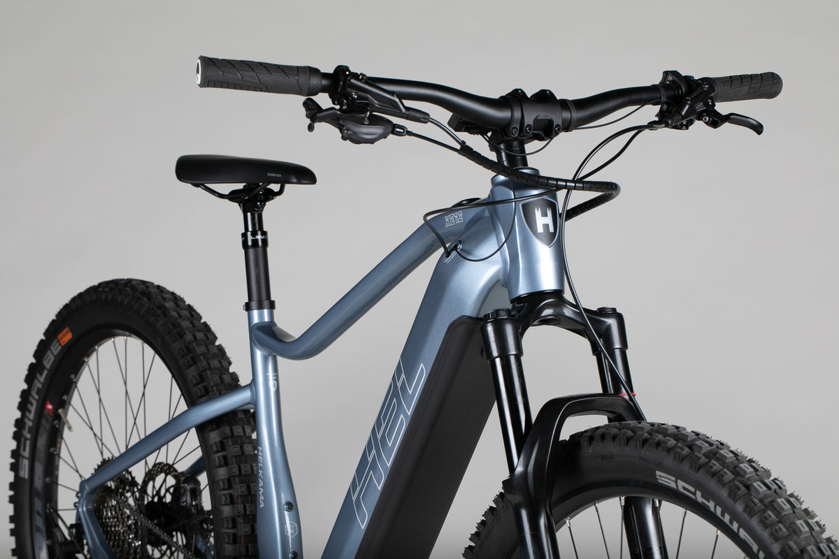 Helkama Xe12 12sp 29/27.5” 708wh - käytetty sähköpyörä 170-190 cm ajajalle