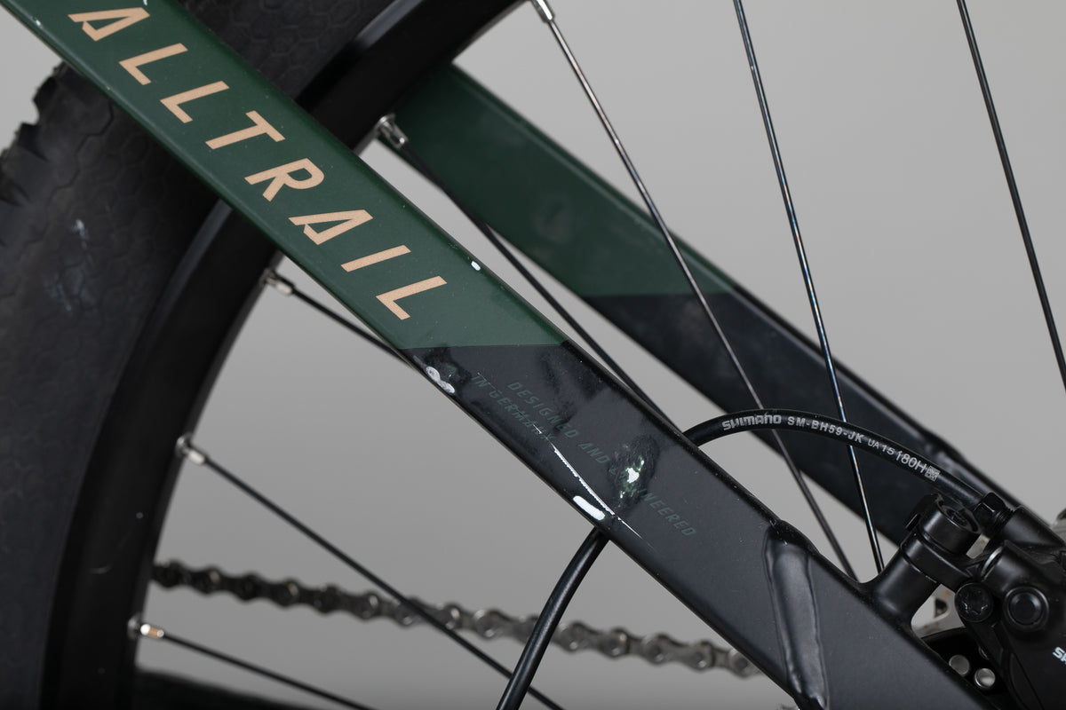 Haibike AllTrail 4 27.5 - käytetty sähköpyörä 176-189 cm ajajalle