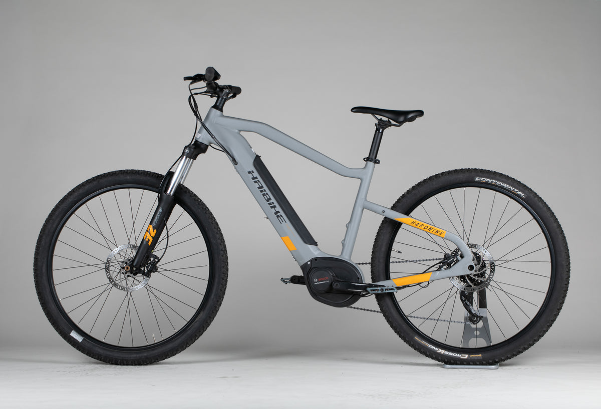 Haibike Hardnine 4 - käytetty sähköpyörä 175-189 cm ajajalle