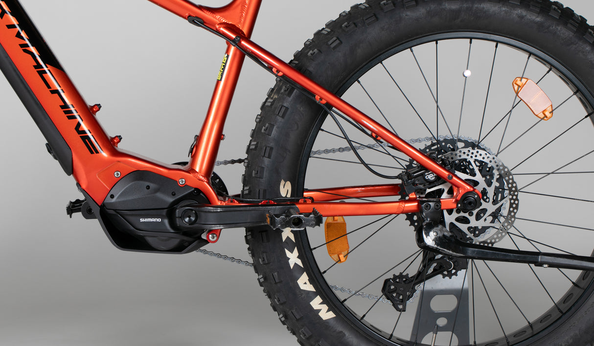 Rock Machine Vyöry E90 - käytetty sähköfatbike 170–185 cm ajajalle