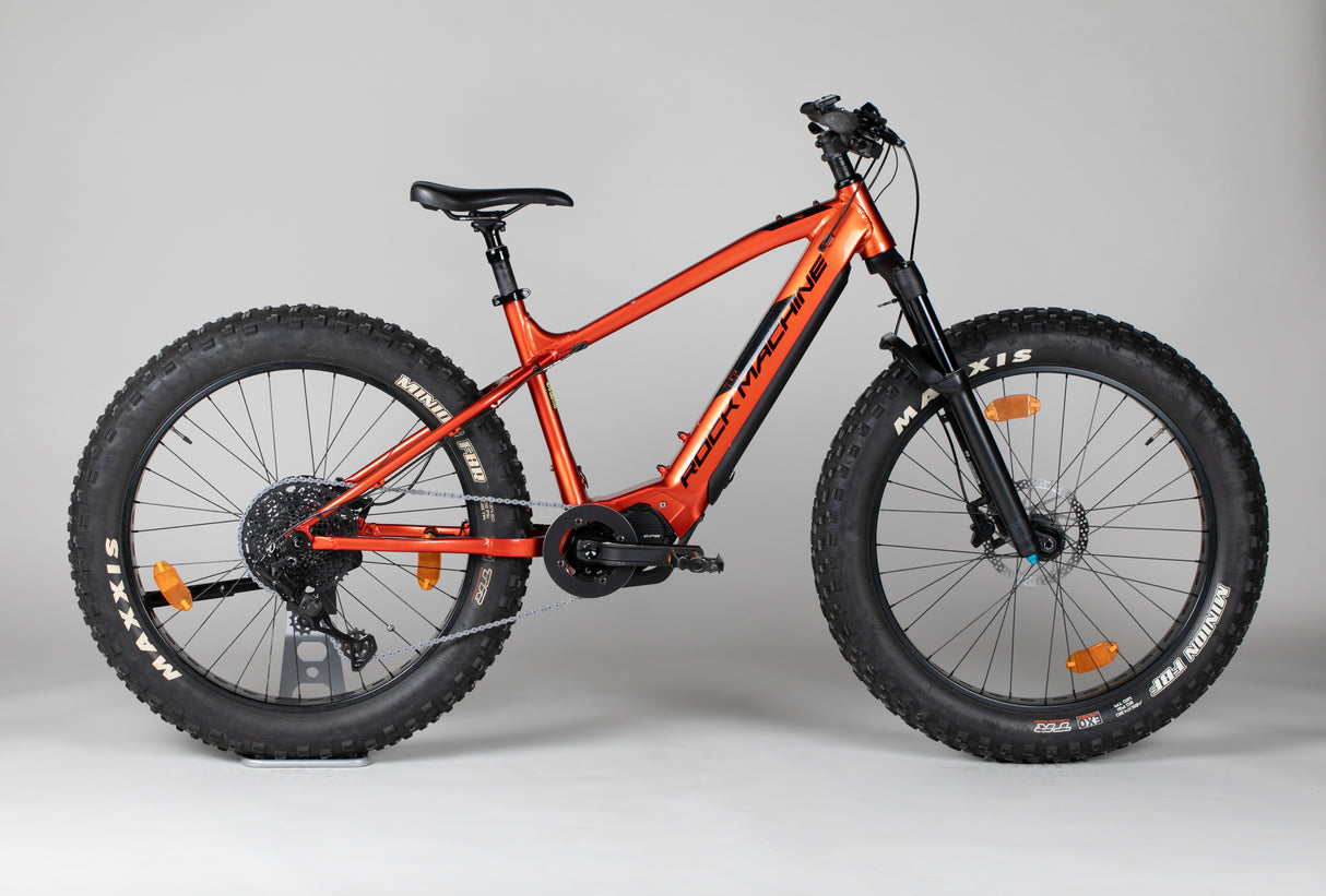 Rock Machine Vyöry E90 - käytetty sähköfatbike 170–185 cm ajajalle