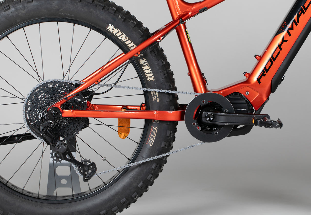 Rock Machine Vyöry E90 - käytetty sähköfatbike 170–185 cm ajajalle