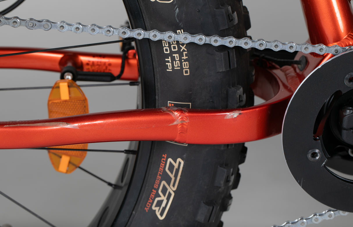 Rock Machine Vyöry E90 - käytetty sähköfatbike 170–185 cm ajajalle