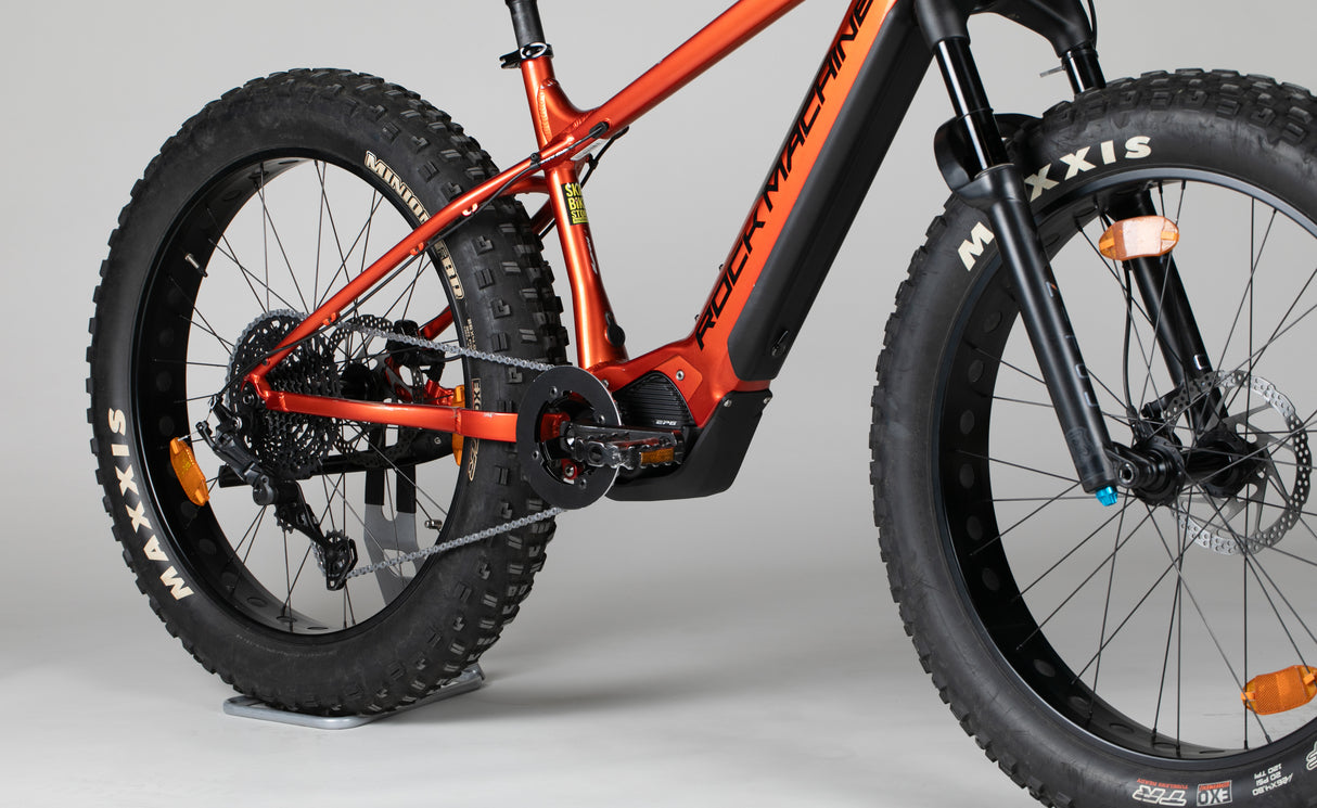 Rock Machine Vyöry E90 - käytetty sähköfatbike 170–185 cm ajajalle