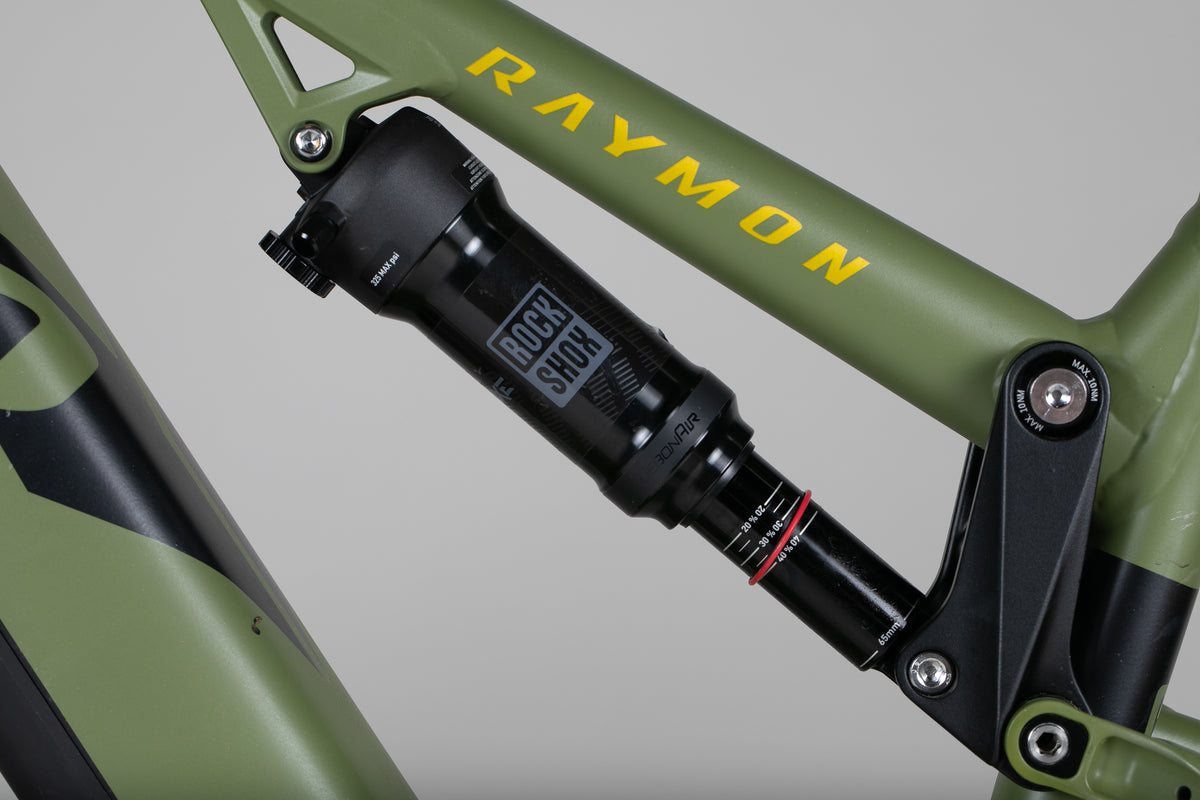 R Raymon Trailray 160e 8.0 - käytetty sähköpyörä 168-180 cm ajajalle