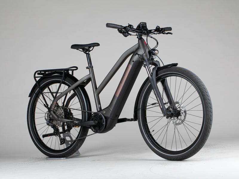 Ghost E-Square Trekking Advanced - käytetty sähköpyörä 165-175 cm ajajalle