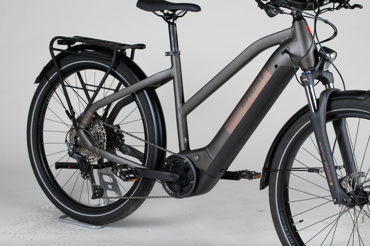 Ghost E-Square Trekking Advanced - käytetty sähköpyörä 165-175 cm ajajalle