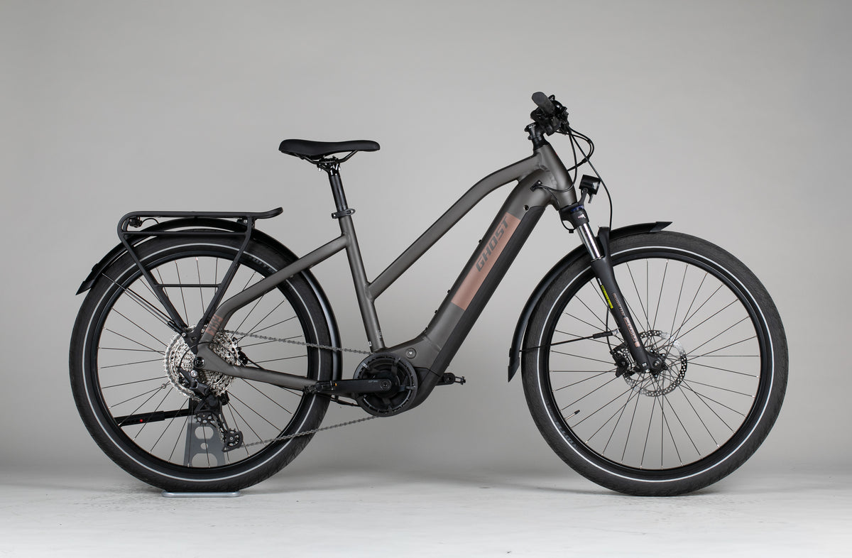 Ghost E-Square Trekking Advanced - käytetty sähköpyörä 165-175 cm ajajalle