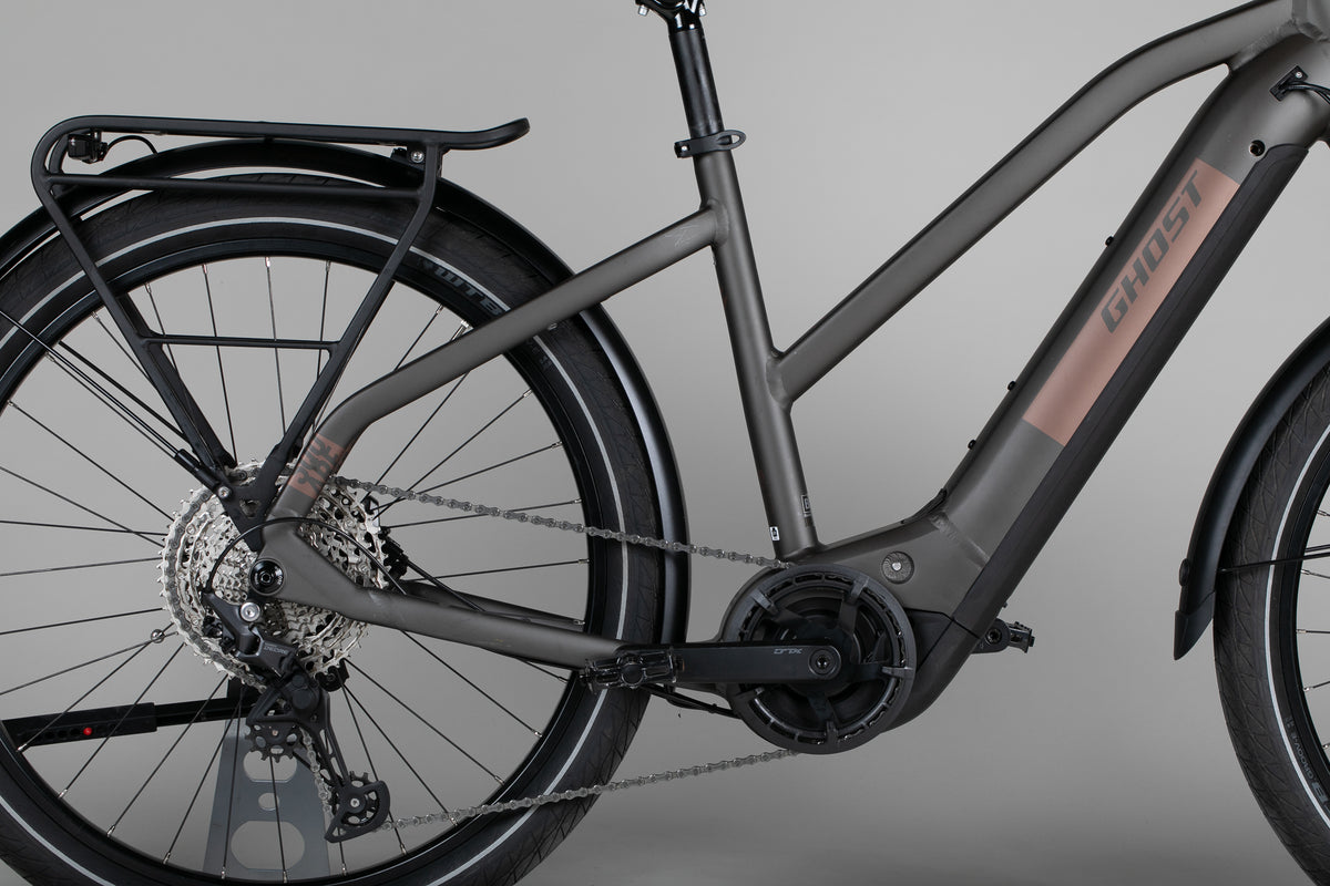 Ghost E-Square Trekking Advanced - käytetty sähköpyörä 165-175 cm ajajalle