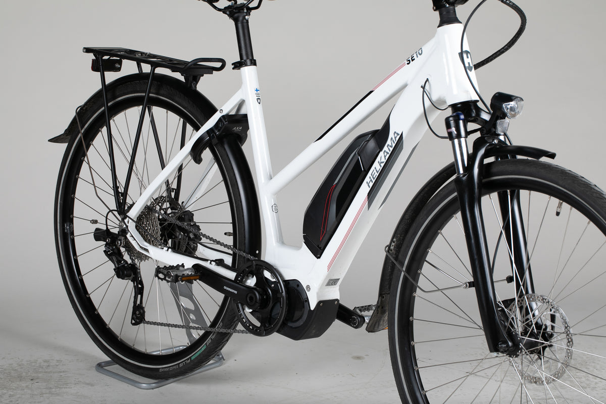 Helkama SE10L 10sp 28” - käytetty sähköpyörä 160-180 cm ajajalle