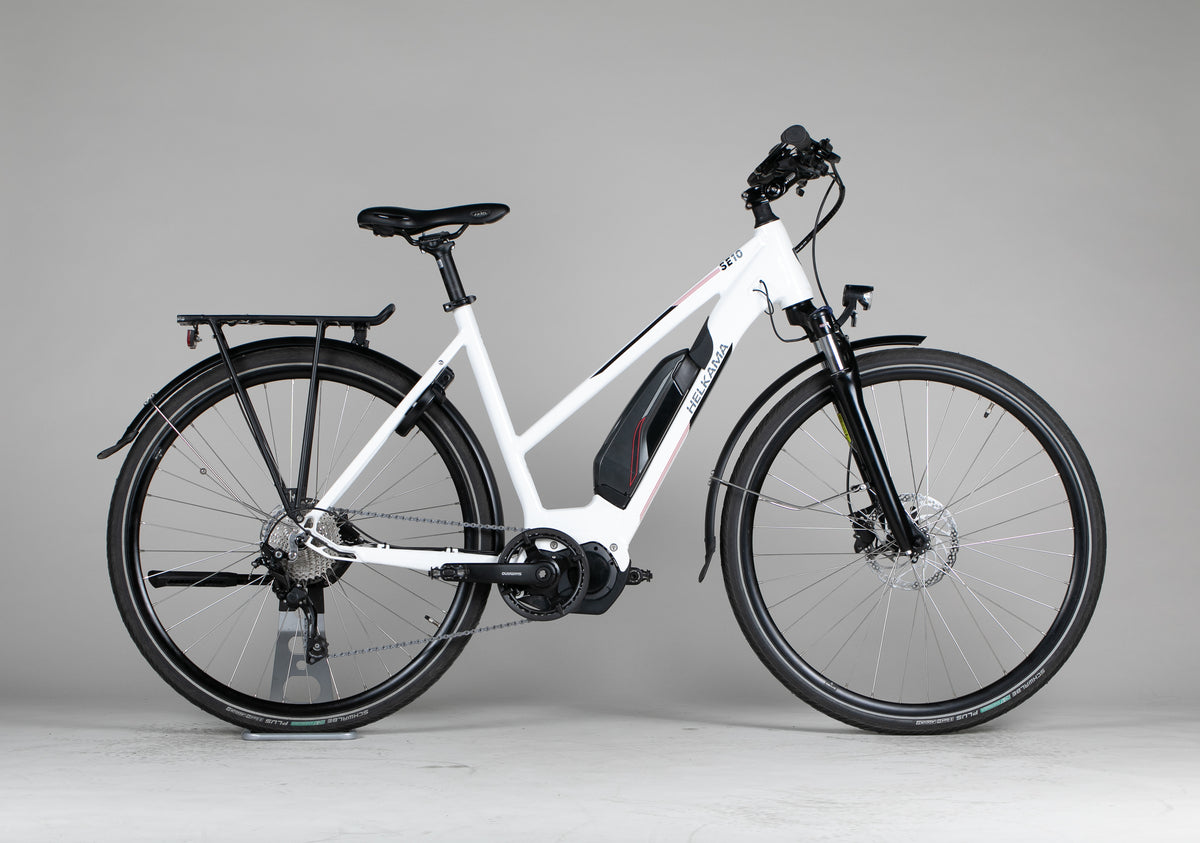 Helkama SE10L 10sp 28” - käytetty sähköpyörä 160-180 cm ajajalle