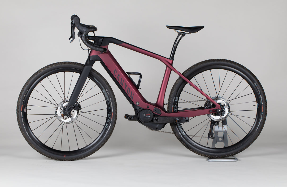 Canyon Grail:ON CF 7 - käytetty sähköpyörä 150-167 cm ajajalle