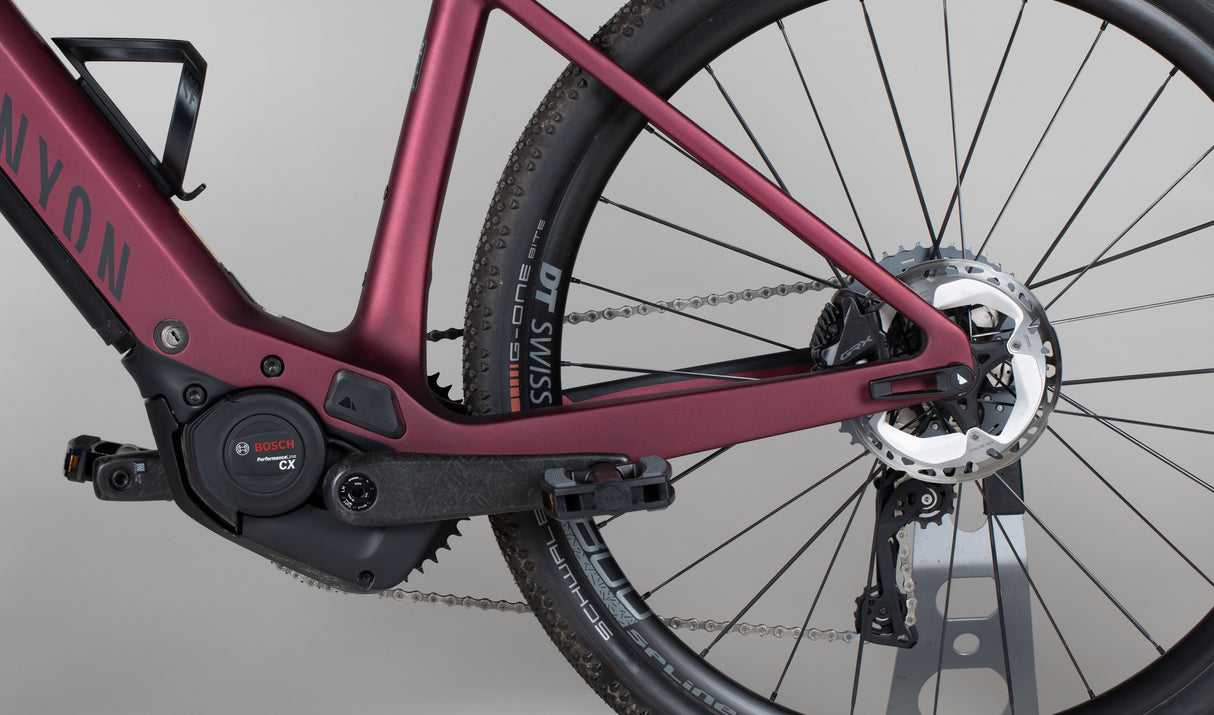 Canyon Grail:ON CF 7 - käytetty sähköpyörä 150-167 cm ajajalle