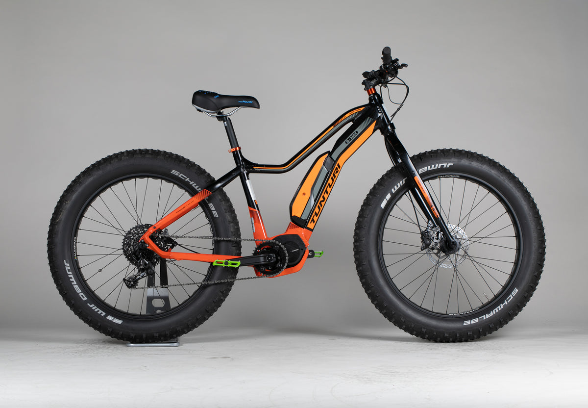 Tunturi eMAX - käytetty sähköfatbike 170-180 cm ajajalle