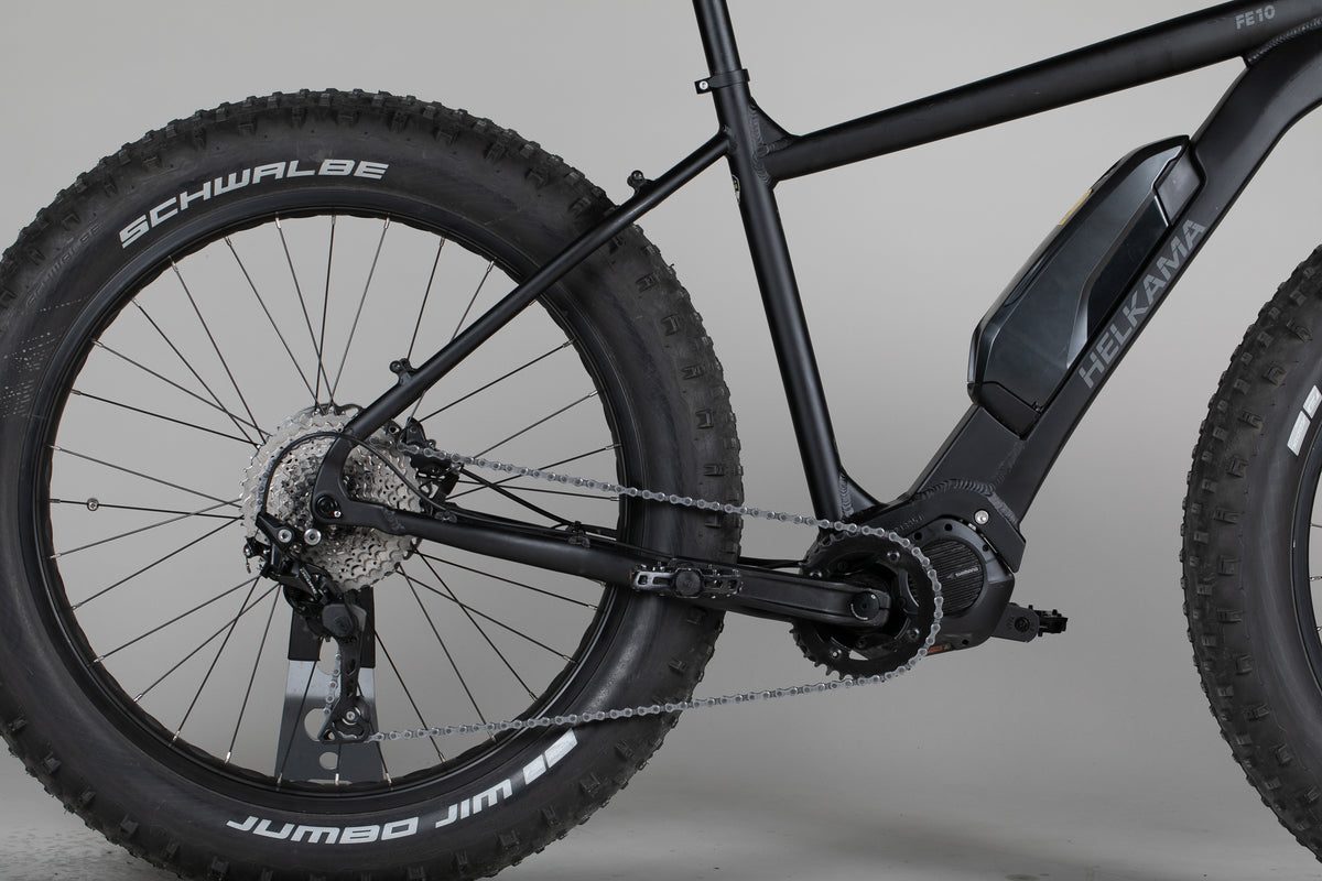 Helkama FE10 10sp - käytetty sähköfatbike 170-190 cm ajajalle