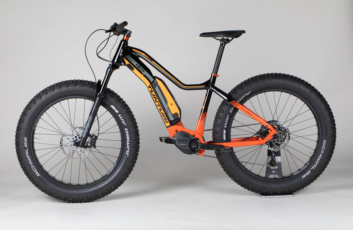 Tunturi E-Max - käytetty sähköfatbike 170–180 cm ajajalle