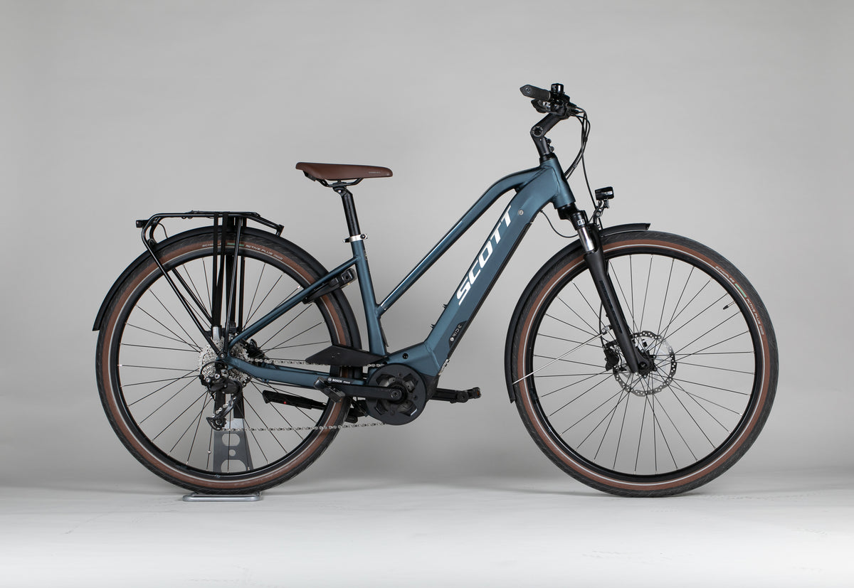 Scott Sub Active Eride Lady - käytetty sähköpyörä 158-170 cm ajajalle