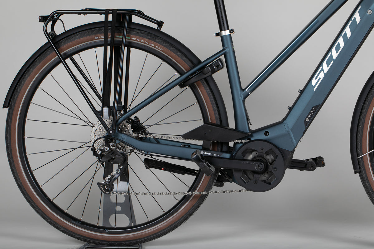 Scott Sub Active Eride Lady - käytetty sähköpyörä 158-170 cm ajajalle