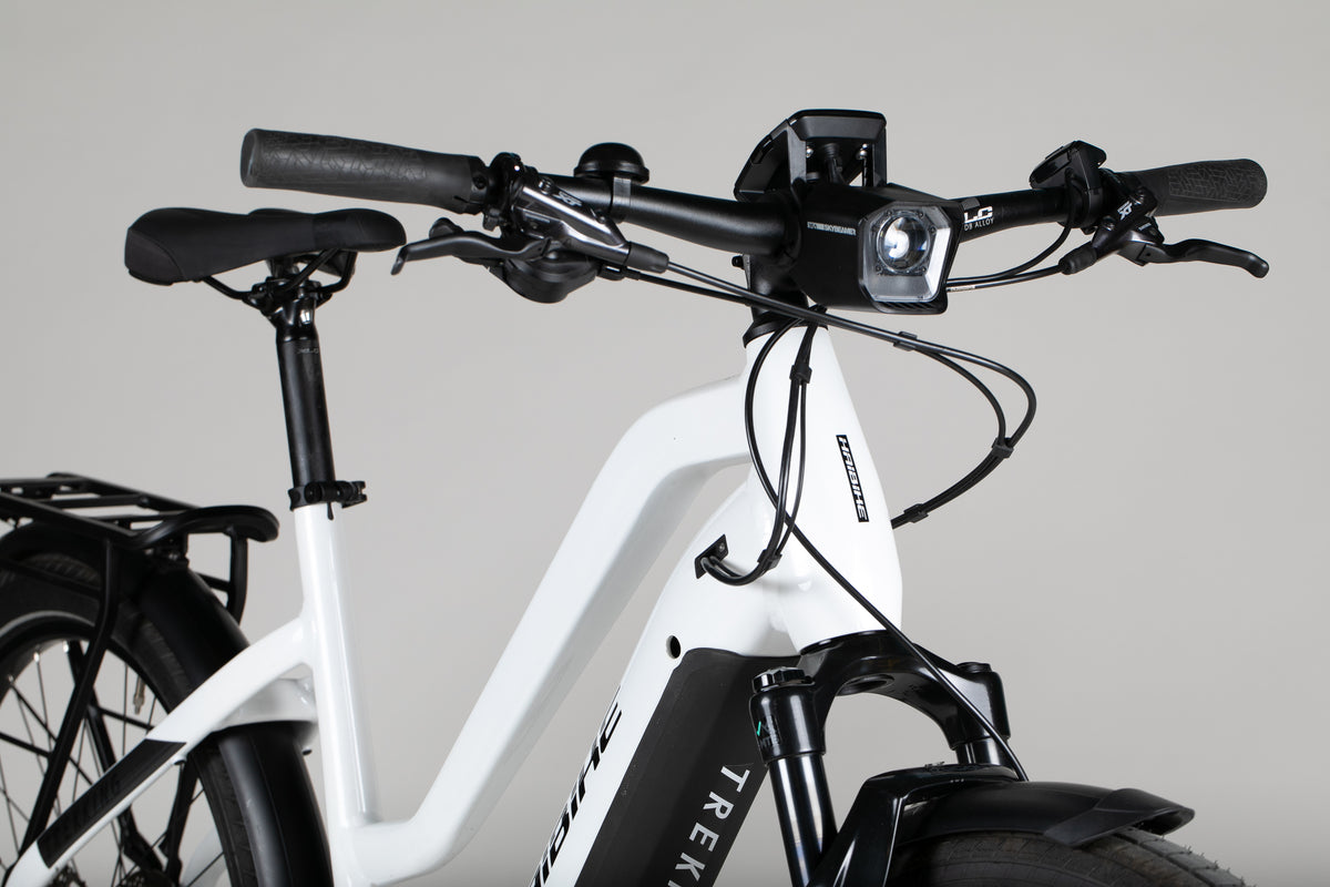 Haibike Trekking 8 MID - käytetty sähköpyörä 175-185 cm ajajalle