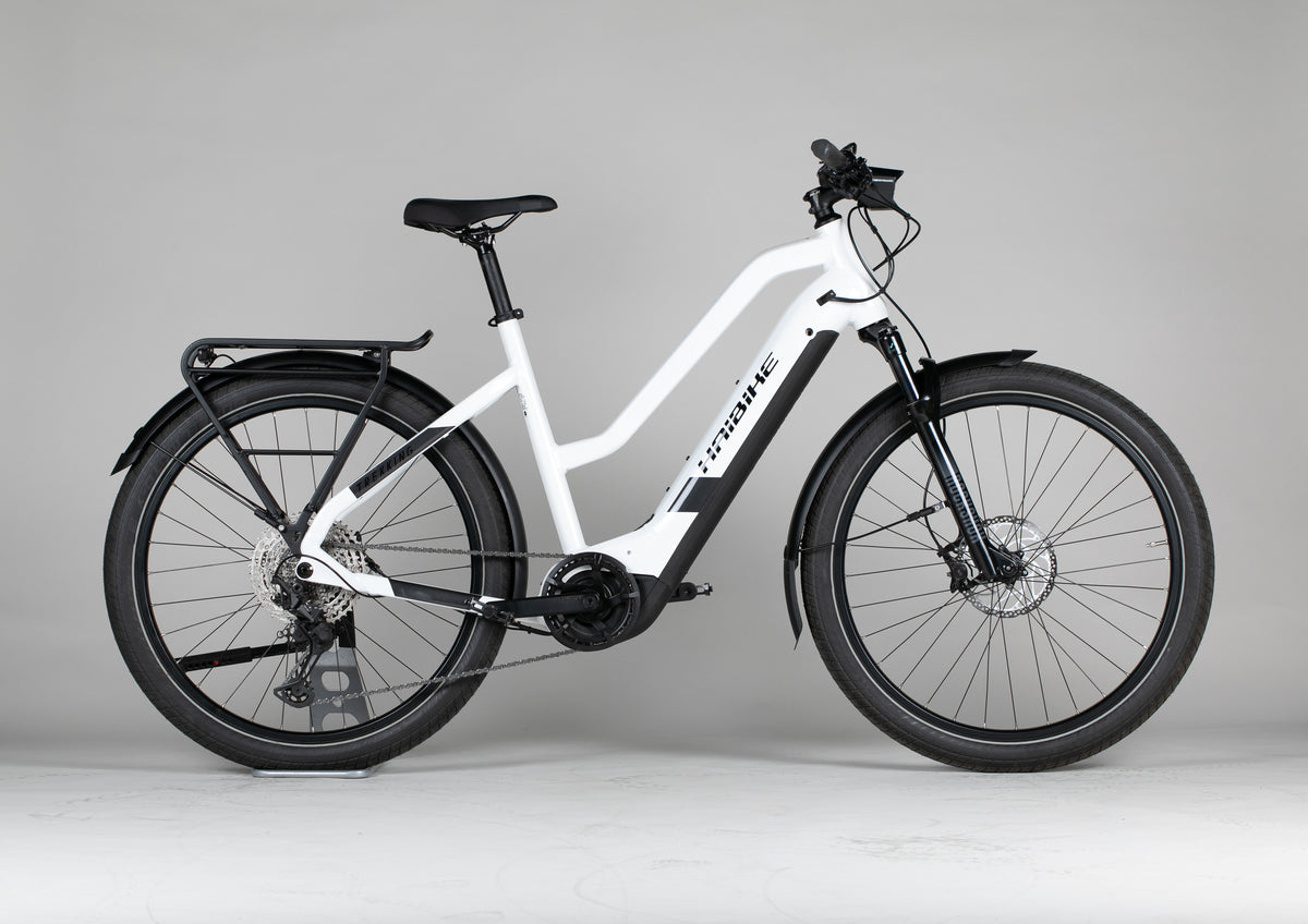Haibike Trekking 8 MID - käytetty sähköpyörä 175-185 cm ajajalle