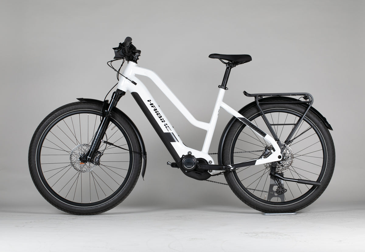 Haibike Trekking 8 MID - käytetty sähköpyörä 175-185 cm ajajalle