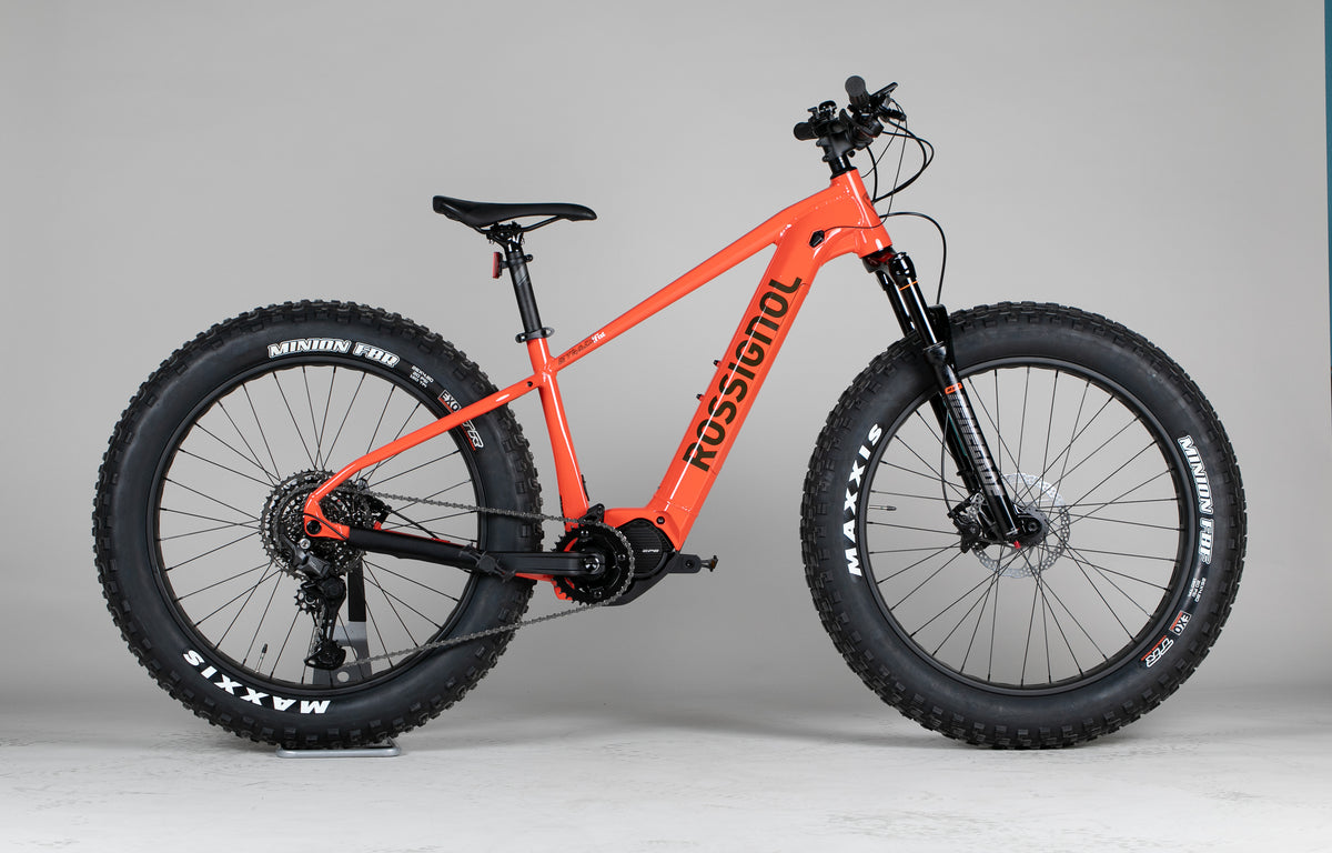 Rossignol E-Track Fat E-Bike - esittely-sähköpyörä 150-170 cm ajajalle