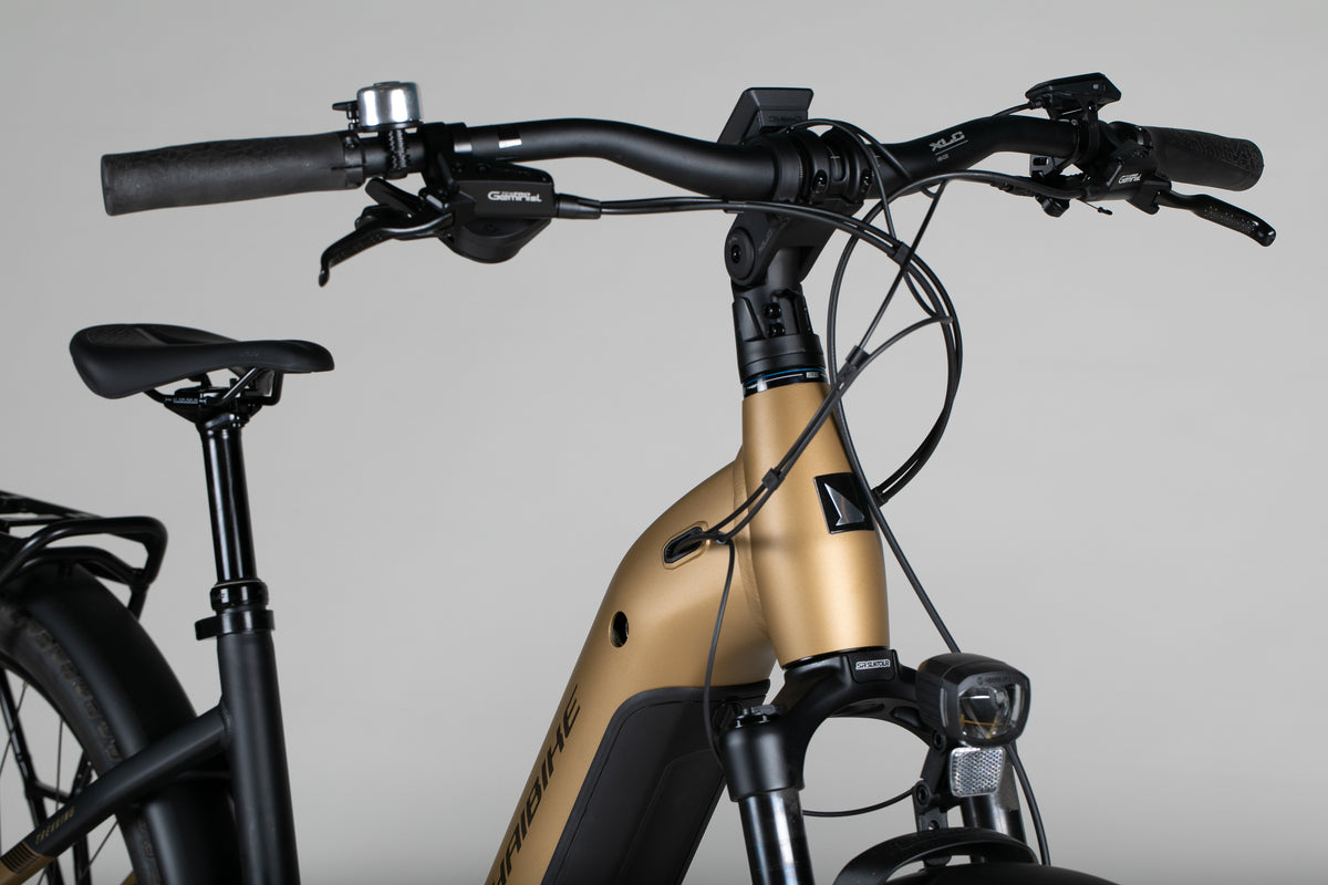 Haibike Trekking 7.5 Low - käytetty sähköpyörä 168-180 cm ajajalle