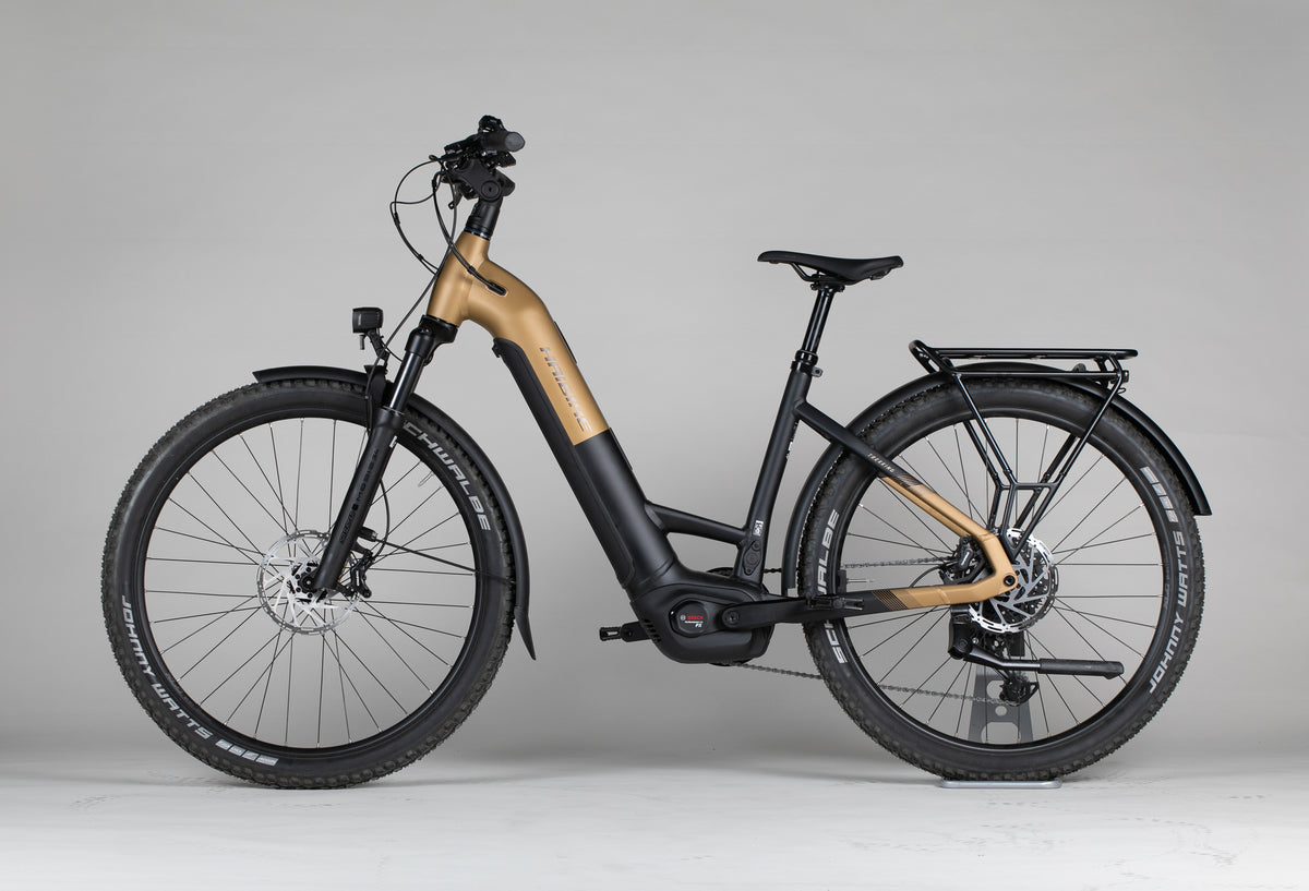 Haibike Trekking 7.5 Low - käytetty sähköpyörä 168-180 cm ajajalle