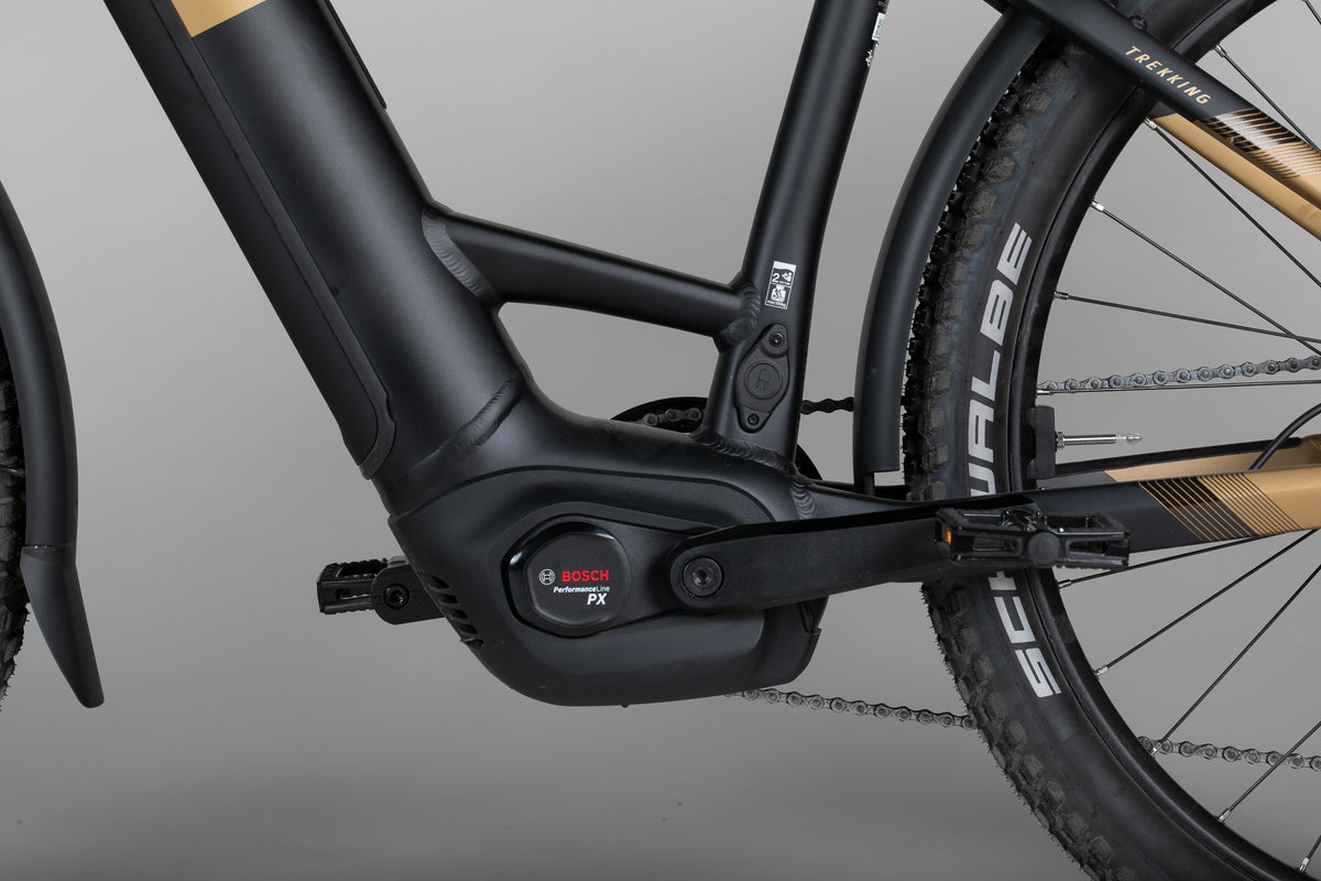 Haibike Trekking 7.5 Low - käytetty sähköpyörä 168-180 cm ajajalle