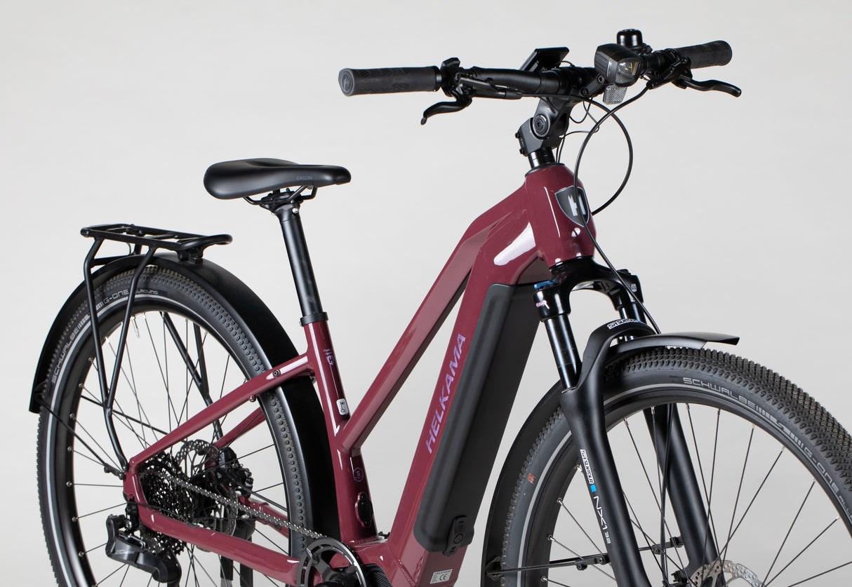 Helkama SX AS 10v - käytetty sähköpyörä 150-165 cm ajajalle