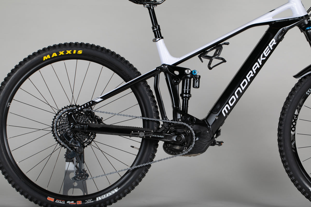 Mondraker Crafty R - käytetty sähköpyörä 178-189 cm ajajalle