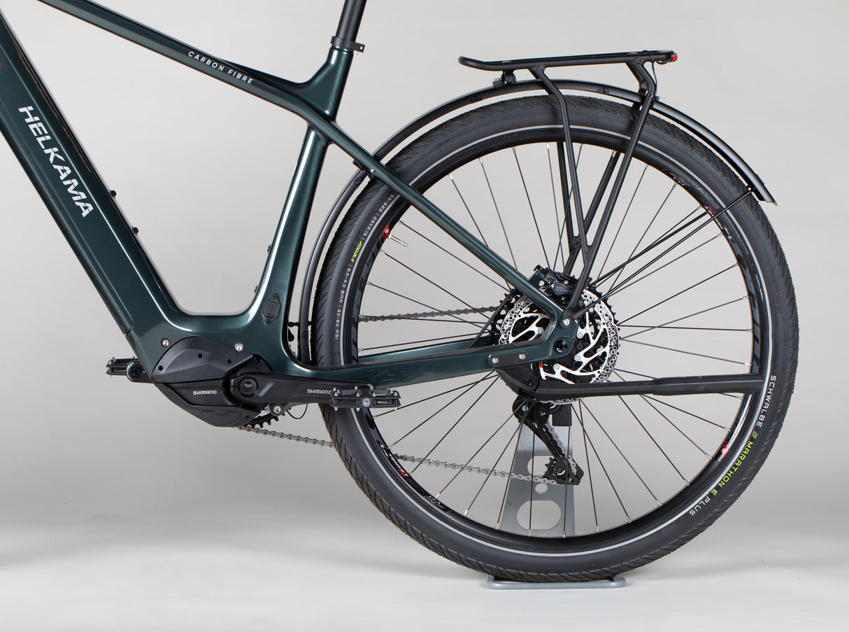 Helkama SX Carbon 11v - käytetty sähköpyörä 180–200 cm ajajalle