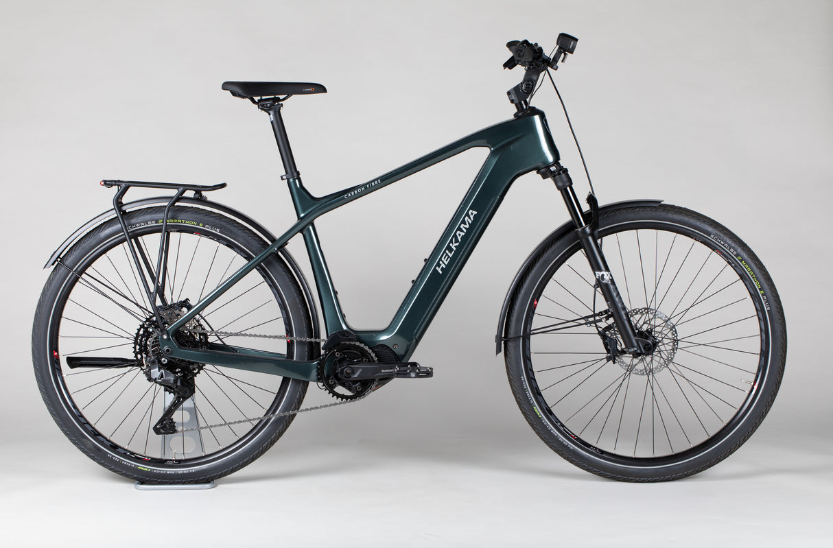 Helkama SX Carbon 11v - käytetty sähköpyörä 180–200 cm ajajalle