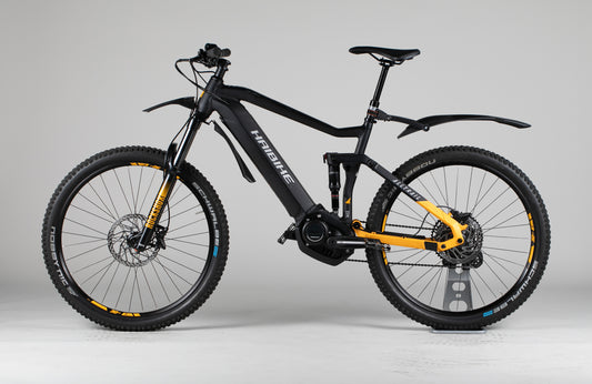 Haibike Alltrail 6 27.5 - käytetty sähköpyörä 176-187 cm ajajalle