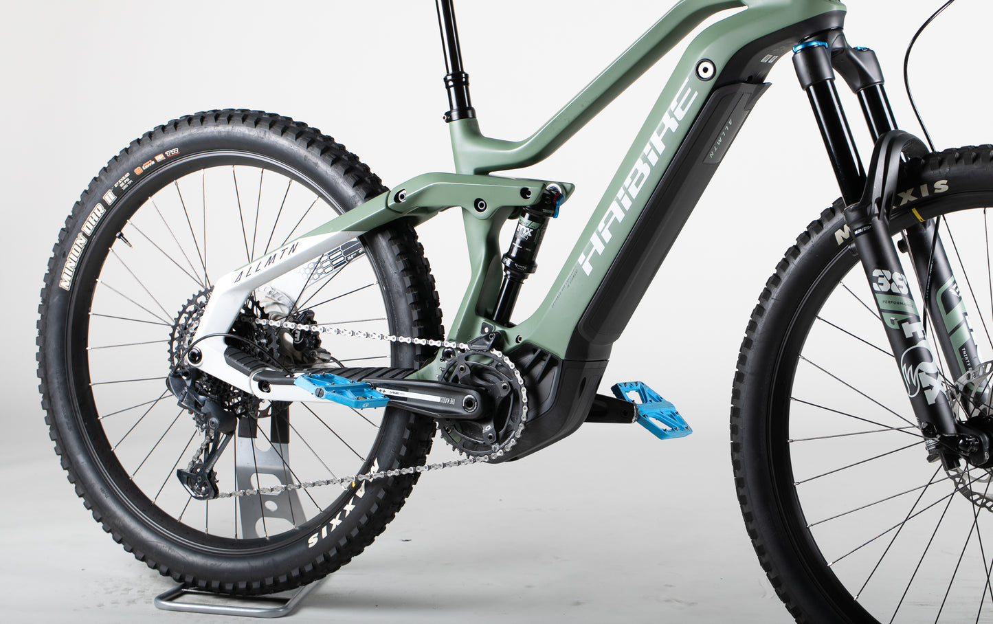 Haibike AllMtn 6 - käytetty sähköpyörä 158-171 cm ajajalle