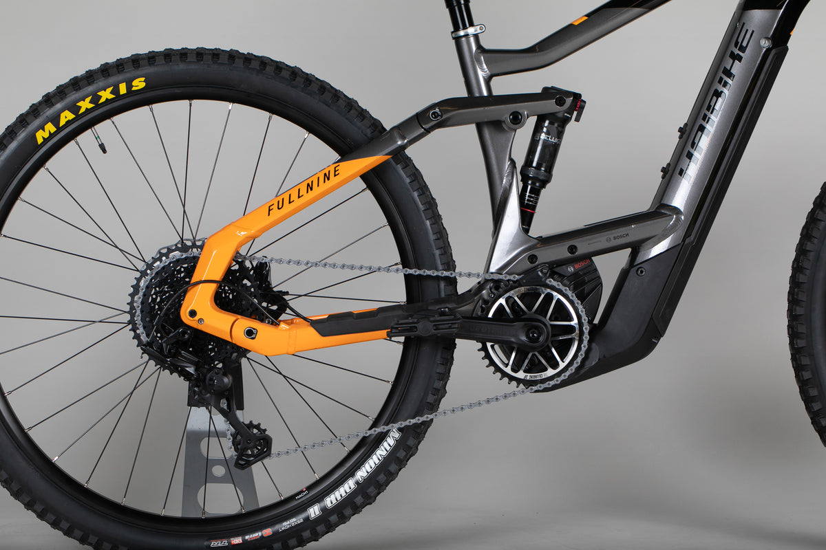 Haibike  Fullnine 10 - käytetty sähköpyörä 168-180 cm ajajalle