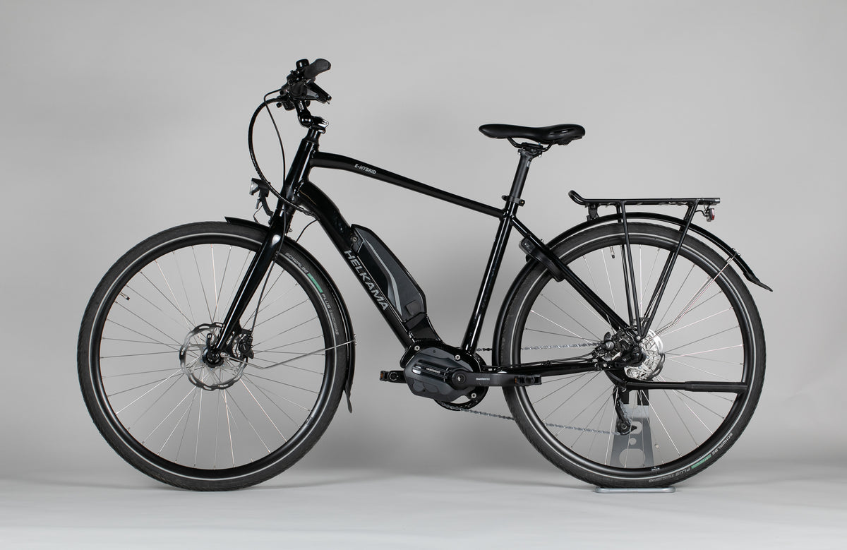 Helkama E-Hybrid 9 28" - käytetty sähköpyörä 160-180 cm ajajalle