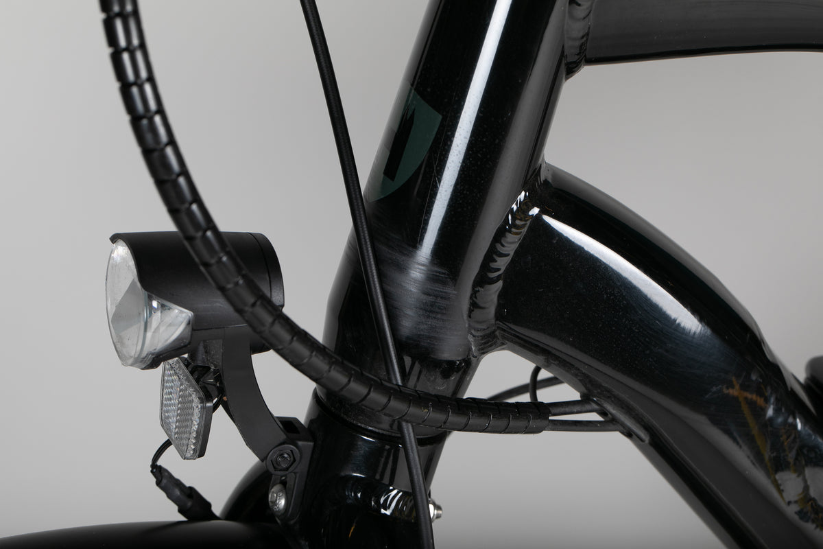 Helkama E-Hybrid 9 28" - käytetty sähköpyörä 160-180 cm ajajalle
